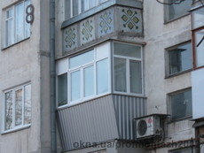 Вынос балкона с подоконником